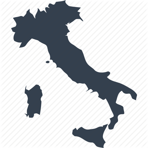 512x512 Europe, Italy, Map, World Icon