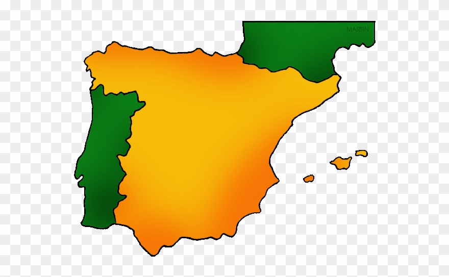 880x543 Spain Map