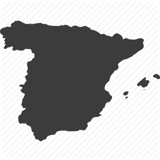 512x512 Countries, Country, Europe, Location, Map, Span