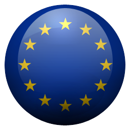 256x256 Eu, Union, Europe, European Union, Flag Icon