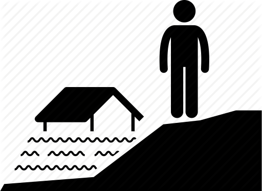 512x373 Emergency, Evacuate, Evacuation, Flood, Highland, House, Man Icon