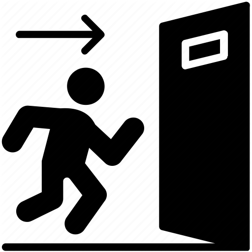 512x512 Emergency Door, Emergency Evacuation, Emergency Exit, Exit Door