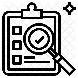 256x256 Evaluation Icon Of Line Style