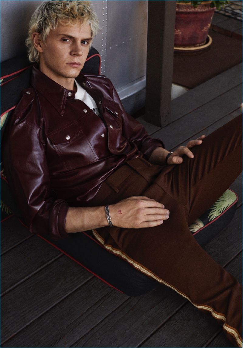 800x1147 Evan Peters Covers Icon Magazine, Talks 'american Horror Story