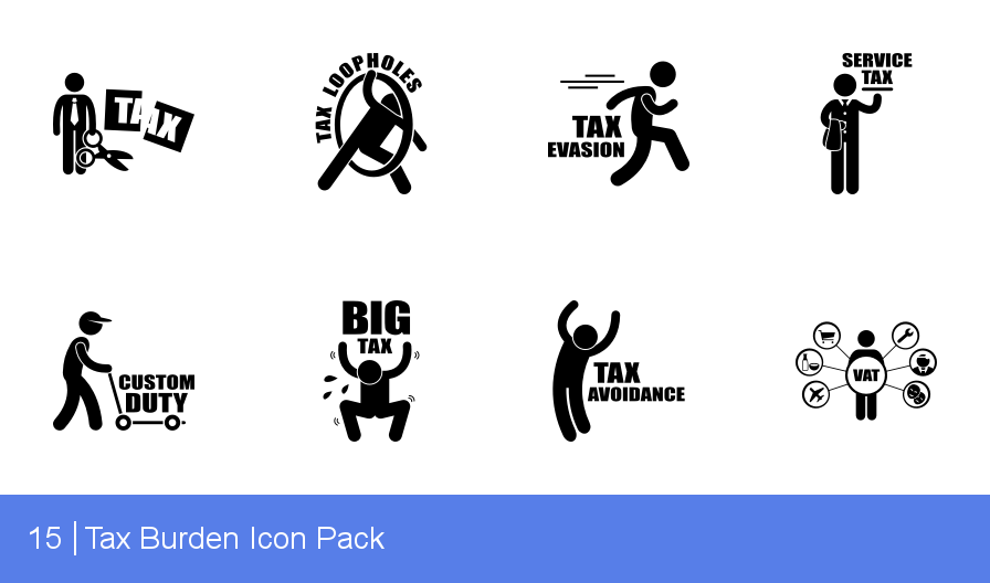 896x528 Download Tax Burden Icon Pack