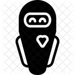 256x256 Eve Icon Of Glyph Style