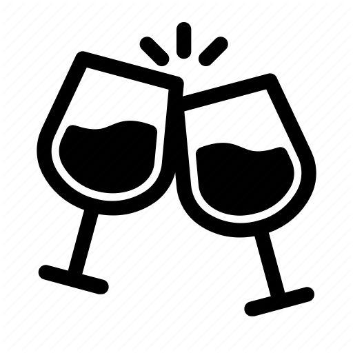 512x512 Celebration, Champagne, Cheers, Drink, New Year Eve, Party, Wine Icon