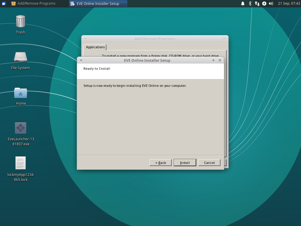 1024x768 Install Eve Online In Xubuntu Linux Propaganda