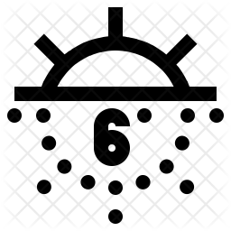 256x256 Evening Icon Of Line Style