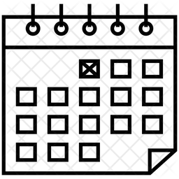 256x256 Event Calendar Icon Of Line Style