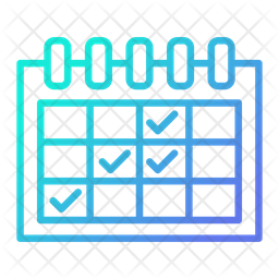 256x256 Events Calendar Icon Of Gradient Style