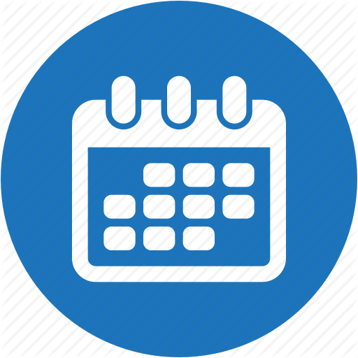 512x512 Calendar, Circle, Date, Event, Month, Schedule, Time Icon