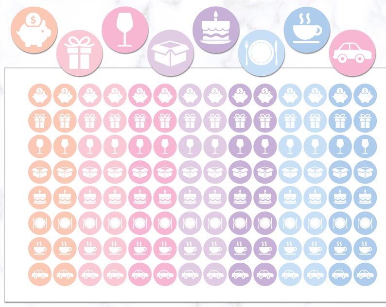 794x632 Event Icon Planner Stickers Event Planner Stickers Icon Etsy