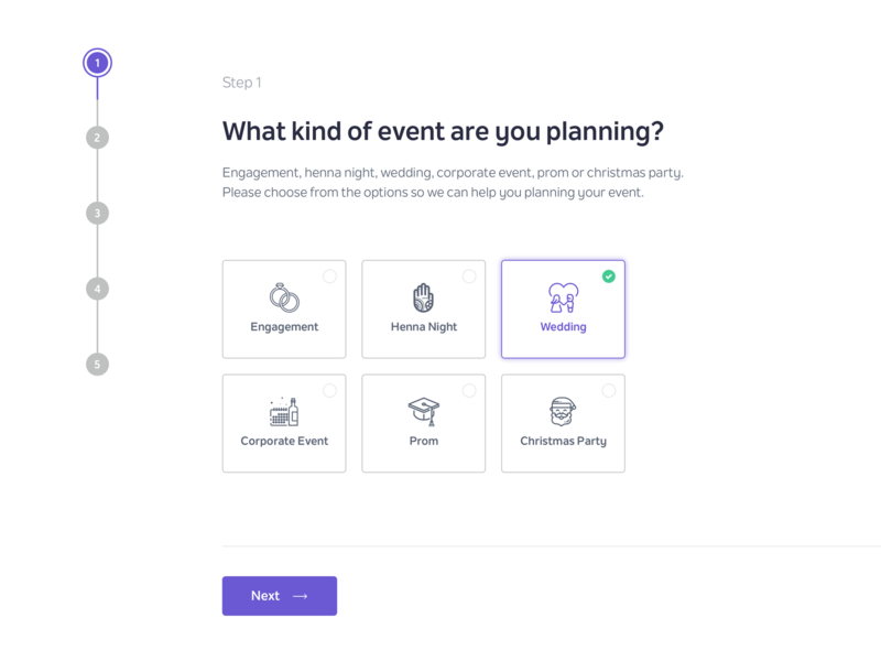 800x600 Event Planning Wizard