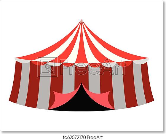 560x470 Free Art Print Of Islated Carnival Tent Icon Islated Carnival
