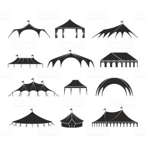 300x300 Tent Icon Outdoor Vector Art Illustration Soidergi