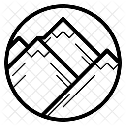 256x256 Everest Icon Of Line Style