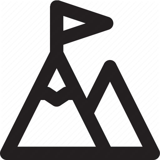 512x512 Cold, Everest, Mountain, Outline, Snow, Winter Icon