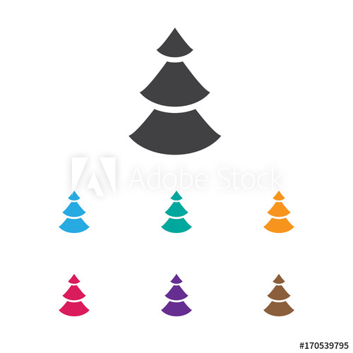 Vector Illustration Of Air Symbol On Fir Tree Icon Premium 500x500 Vector Illustration Of Air Symbol On Fir Tree Icon Premium