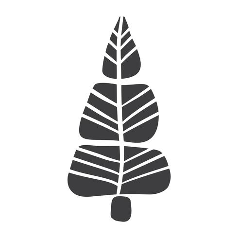 Christmas Tree Vector Icon Silhouette Simple Contour Symbol 490x490 Christmas Tree Vector Icon Silhouette Simple Contour Symbol