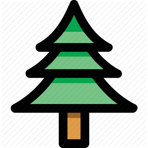 Evergreen Tree Icon at Vectorified.com | Collection of Evergreen Tree ...