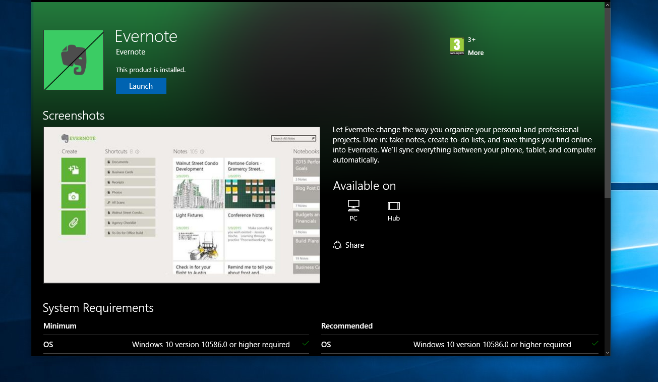 1305x757 Evernote's Windows Phone App Will Leave The Store This Week