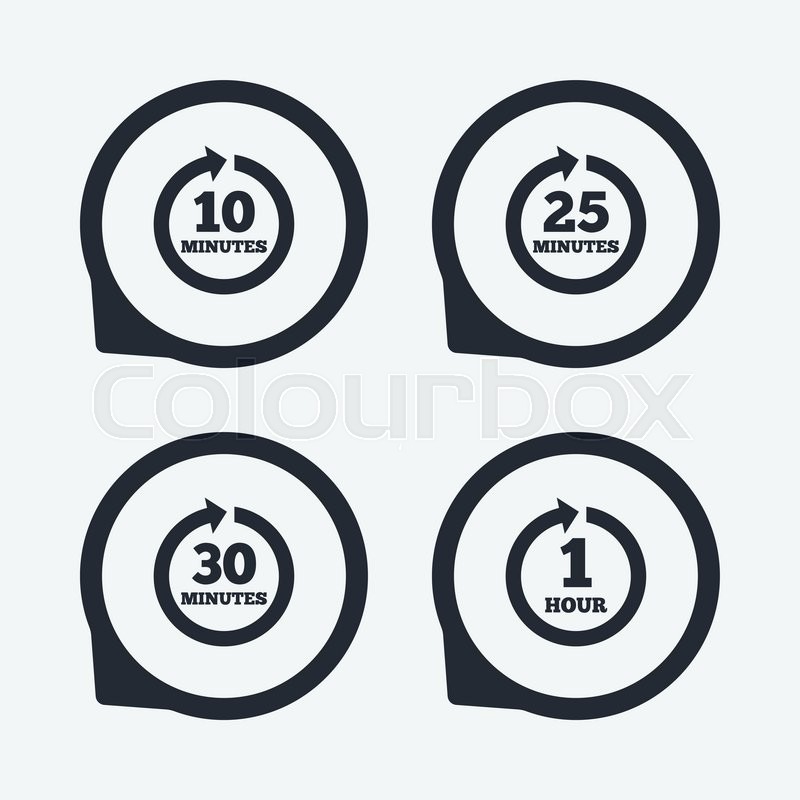 800x800 Every Minutes And Hour Stock Vector Colourbox