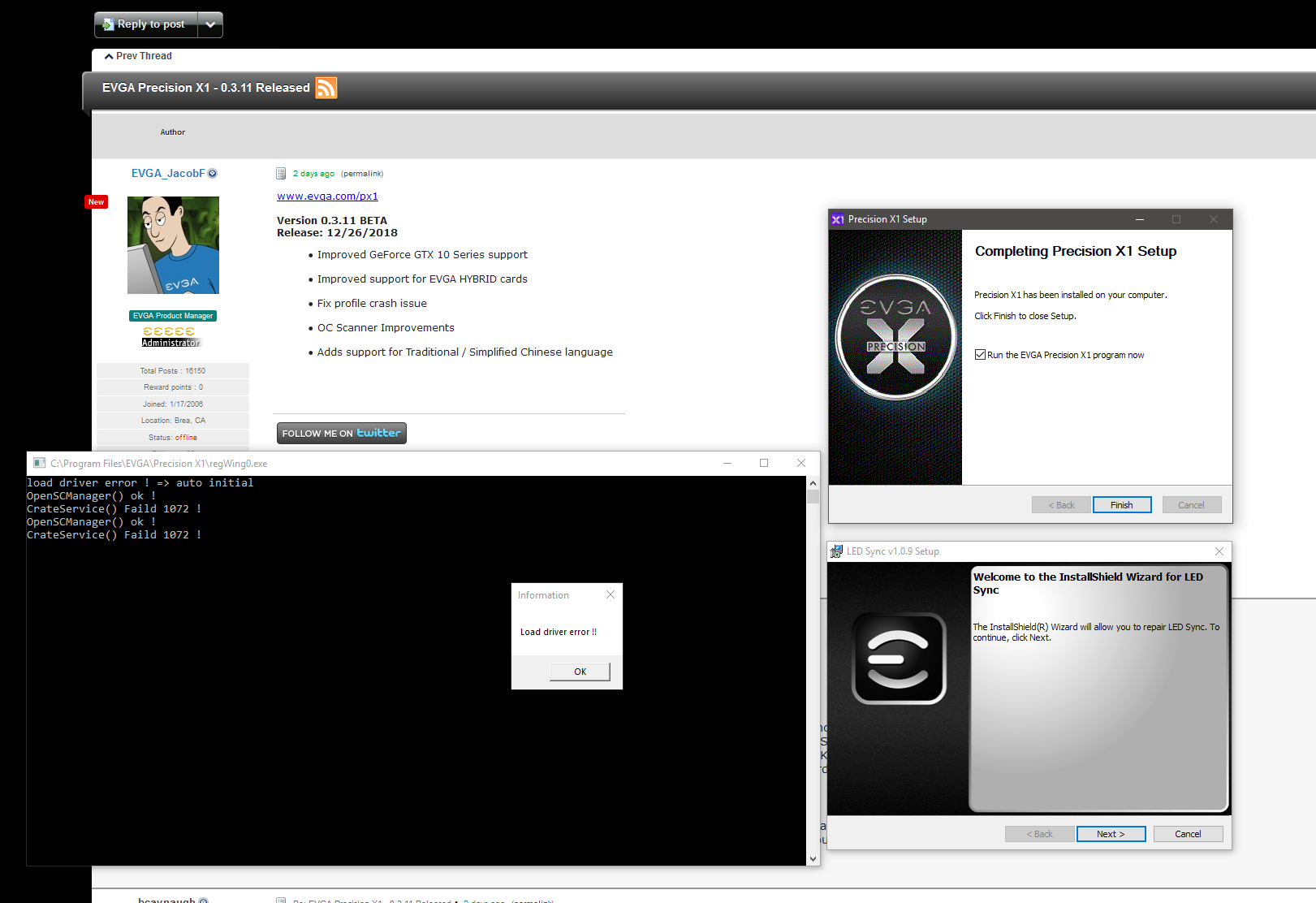 1621x1112 Evga Precision