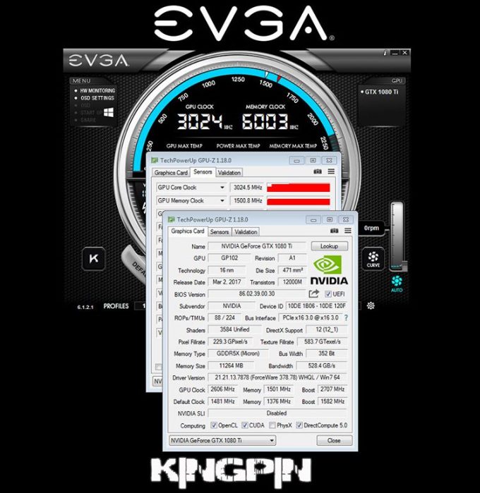 680x699 Evga's Kngpn Overclocks Geforce Gtx Ti Beyond Techgage