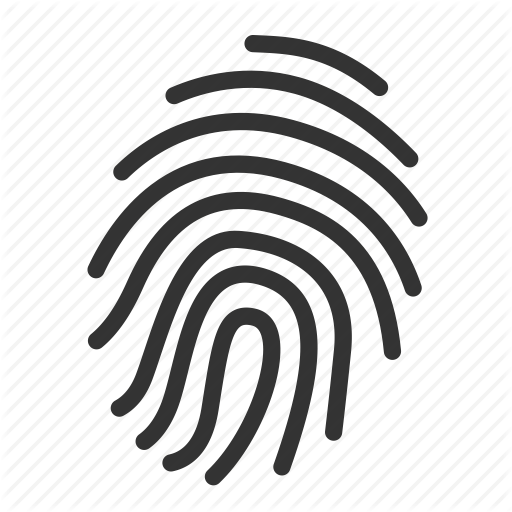 512x512 Evidence, Finder, Finger Print, Gestureworks, Proof, Security