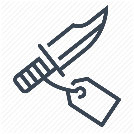 512x512 Crime, Evidence, Knife, Weapon Icon