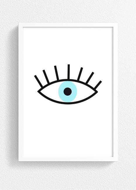 465x651 The Evil Eye Tattoo Ideas Funky Home Decor, Home Decor, Retro