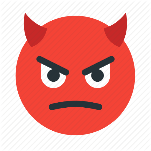 512x512 Devil, Emoticon, Evil, Face, Halloween Icon