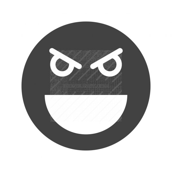 600x600 Evil Glyph Icon