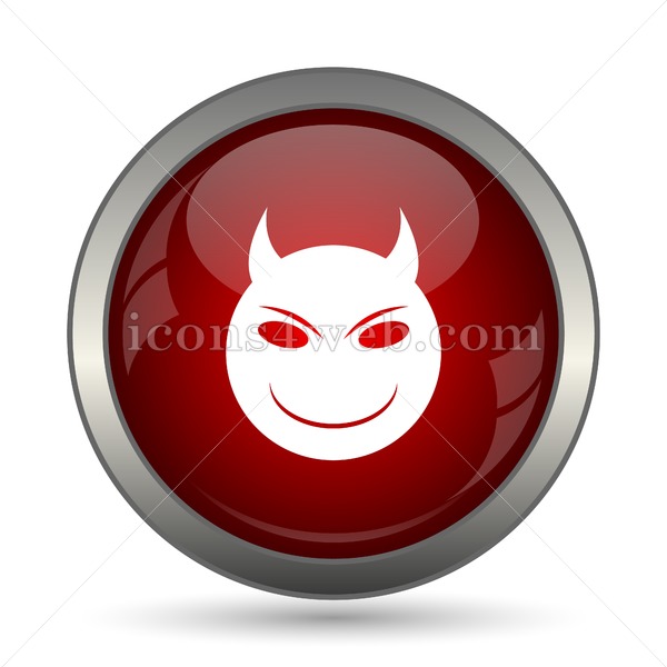 600x600 Evil Vector Icon