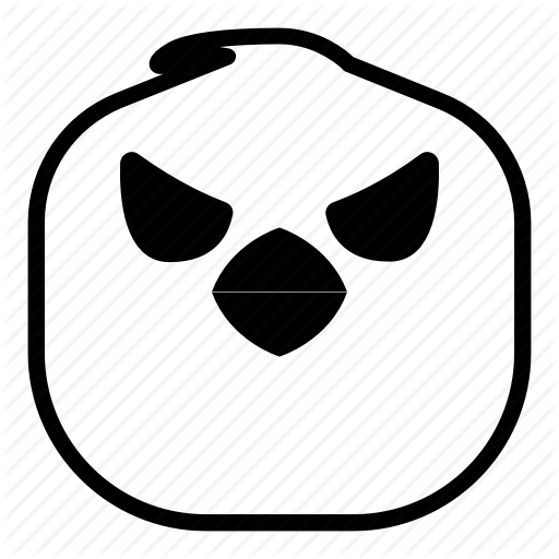 512x512 Angry, Baby Chick, Chick, Chicken, Devil, Evil Icon