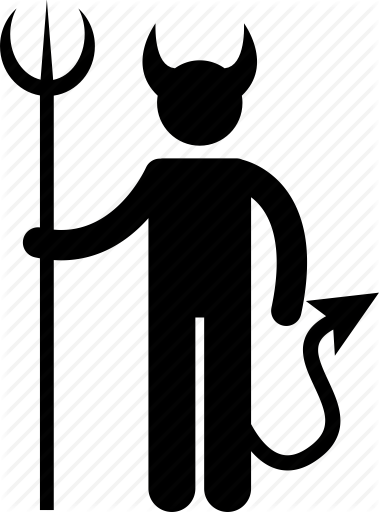 379x512 Bad, Devil, Evil, Hell, Lucifer, Satan, Weapon Icon