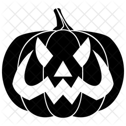 256x256 Evil Pumpkn Of Line Style