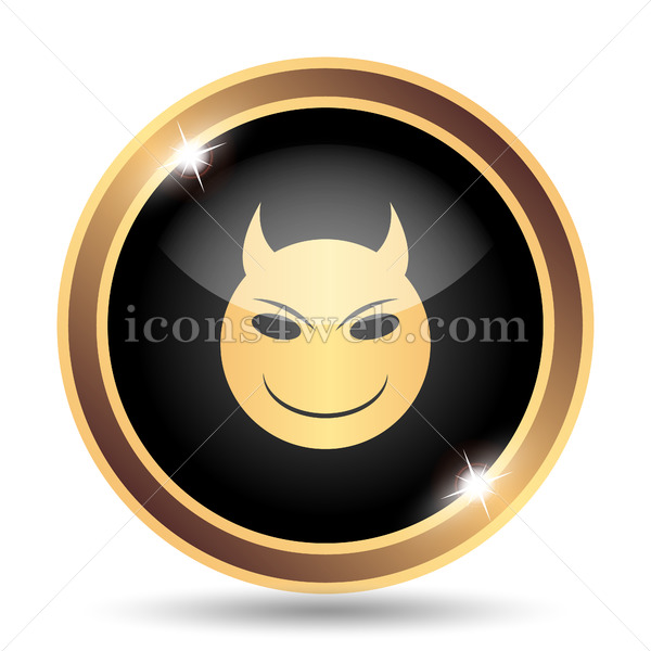 600x600 Evil Gold Icon