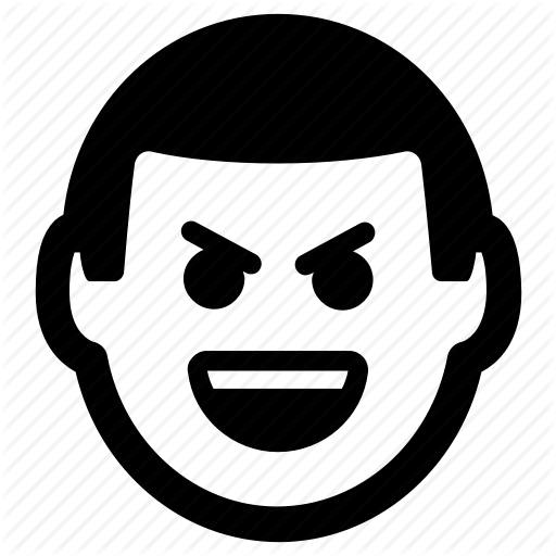 512x512 Bad, Evil, Smiley, Vicious, Wicked Icon