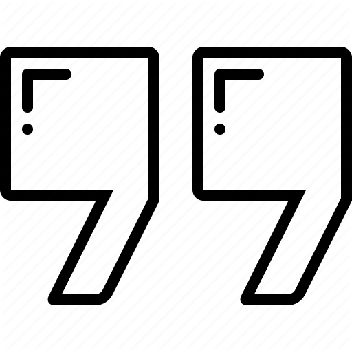 512x512 Bubble, Doublequote, Example, Instance, Marks Icon
