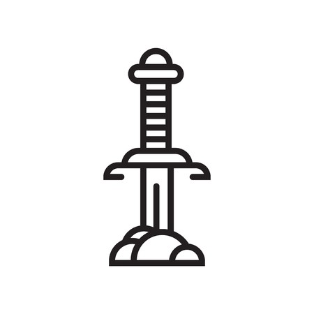 Excalibur Icon Vector Isolated On White Background For Your Web 450x450 Excalibur Icon Vector Isolated On White Background For Your Web
