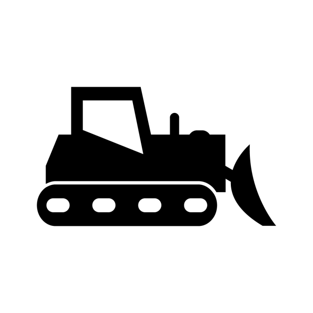 640x640 Excavator Icon, Vector, Construction, Power Png And Vector