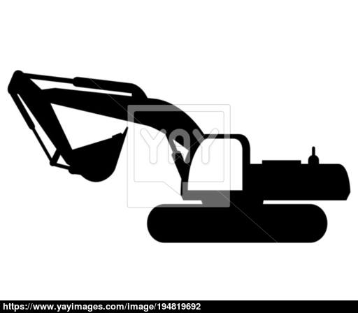 Excavator Icon at Vectorified.com | Collection of Excavator Icon free ...