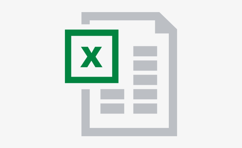 Excel Document Icon At Collection Of Excel Document Icon Free For Personal Use