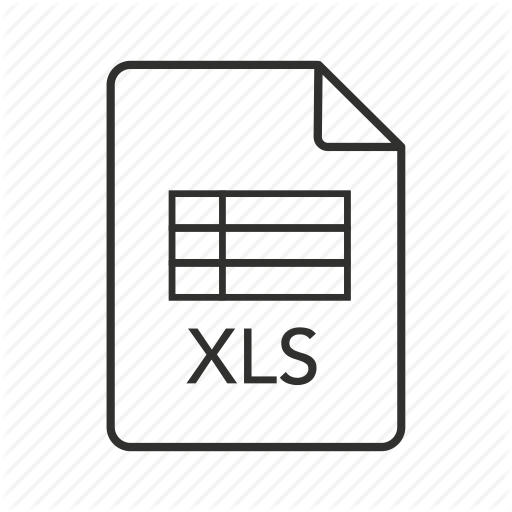 512x512 Microsoft Excel, Spreadsheet File, Xls Document, Xls File, Xls