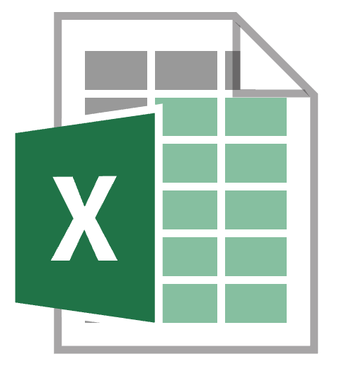 Excel Document Icon at Vectorified.com | Collection of Excel Document