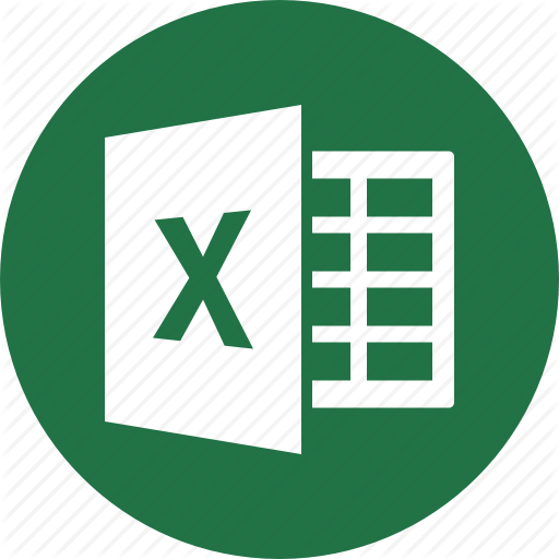 512x512 Document, Excel, File, Format, Microsoft, Spreadsheet, Type Icon