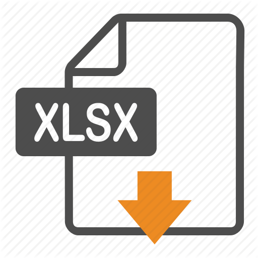 512x512 Document, Download, Excel, File, Xlsx Icon