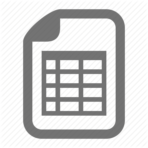 512x512 Csv, Data, Document, Excel, File, Spreadsheet, Table Icon